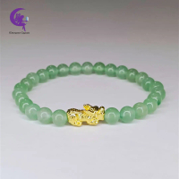 Pi Xiu Green Aventurine 6mm