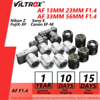 Viltrox 23mm 33mm 56mm F1.4 Af Auto Focus Aps-c For Fuji X Canon M Mount Sony E Nikon Z Mount Camera Es