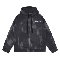 House Of Smith Athro Zip Hoodie Black - Sweater Hoodie Pria Pasti Ori