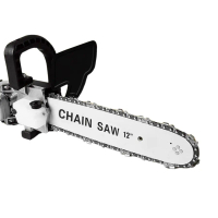 Mesin Chainsaw Adapter Gerinda 4 inci / Gergaji Pemotong Kayu Elektrik