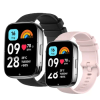 Quick Release Belts For Redmi Watch 3 Active Smart Watchband Silicone Sports Bracelet For Xiaomi Redmi Watch 3 Lite Wrist Correa
