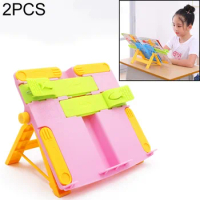 Portable Book Holder Retractable Book Stand Book Reading Holder Bracket Bookends Office Home Reading Student Folder Book Stand