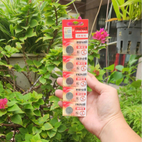 Vỉ 5 viên pin CR1616 Maxell Lithium 3V / CR 1616  Made in Japan
