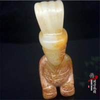 Collection Warring States Period, Han Dynasty Jade Artifacts, Dong Gaoyu Noble Person Pendant Handle