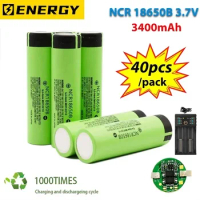 2024 charge batte New Original NCR18650B 3.7V 3400mah 18650 Lithium Rechargeable Battery For Flashlight Toy Car Camera batteries