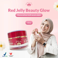 Beauty Glow Farma - Red Jelly | Skincare Mencerahkan dan Melembapkan Kulit Wajah - 12 g