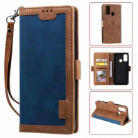 100pcs/lot Phone cases retro wallet leather thread PU TPU cover case for Samsung note 20 S20 S10 ultra plus A01 A41 A11 A21 A31