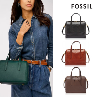 FOSSIL Sydney 真皮輕量波士頓包 (多色可選)