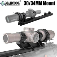 Marcool Scopeswitch 30MM/34MM Tactical Fast Zooming One-piece LVPO Rifle Scope Switch Mount