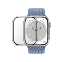 【PanzerGlass】Apple Watch S9 / S8 / S7 41mm 全方位D3O抗震防護高透鋼化漾透保護殼(D3O奈米抗震防護)