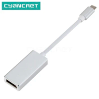 Type C Adapter USB 3.1 to DP Female Displayport Converter for Port to DVI HDMI VGA for MacBook Laptop Tablet