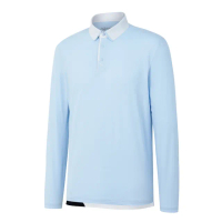 【HONMA 本間高爾夫】男款運動防曬吸濕排汗POLO衫 日本高爾夫專業品牌(白色、淺藍、黑色任選HMJQ705R803)