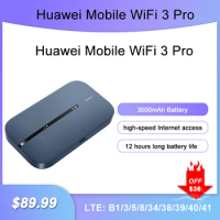 New Huawei Mobile WiFi 3 Pro Router E5783-836 pocket wifi router 4G LTE Cat 7 mobile hotspot wireless modem router 4g sim card