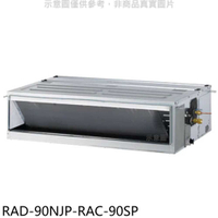 《滿萬折1000》日立江森【RAD-90NJP-RAC-90SP】變頻吊隱式分離式冷氣(含標準安裝)