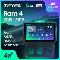 TEYES SPRO Plus For Dodge Ram 4 IV DJ DS 2013 - 2019 Car Radio Multimedia Video Player Navigation GPS Android 10 No 2din 2 din dvd