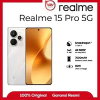 Hp Realme 15 Pro 5G Ram 12GB Internal 256GB Garansi Resmi Flowing Silver