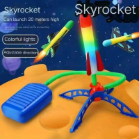Mainan Roket, Gaya Selebriti Internet, Melonjak Langit, Mainan Kanak-kanak Langkah Kaki, Melompat La