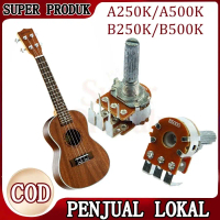 CTS Spec Potensio Potensio Gitar Bass 250K Potensio Volume Gitar Potensio Tone A500K B500K untuk Kua
