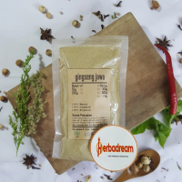 500 GRAM BUBUK GINGSENG JAWA KOLESOM JOWO TALINUM PANICULATUM POWDER Serbuk Rempah Spices micin kilo