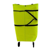 NEW-Shopping Bag Multifunctional Portable Fashion Folding Shopping Bag Large Capacity Storage Bag Trolley Bag-With Wheels