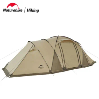 Naturehike Aires β Tunnel Tent Outdoor Camping Tunnel Tent Rainproof Sunscreen Leisure Constellation Tent UPF50+ For 4-6 People