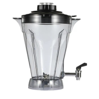 7L The Parts of 2200W Heavy Duty Commercial Grade Automatic Timer Blender Mixer Juicer Fruit Jar