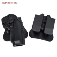 Hot Sale Military Army M92 Gun Holster For Beretta 92 Polymer Roto Holster Magazine Airsoft Tactical Holster