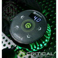 DH專業紋身器材:Critical 庫力帝克 ATOM X 數位式原子電源器，簡單操作 不挑機種 高穩定電壓器(質感黑)