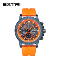 Extri New simple Silicone Band Student Casual Quartz Watch Boys Teenager Sport Watches Relogio Wrist Watch Hot sale