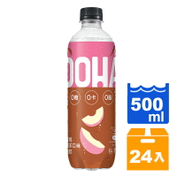 OOHA氣泡飲-水蜜桃烏龍茶500ml(24入)/箱
