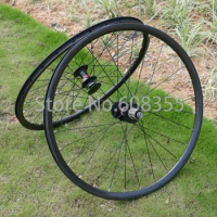 3k UD Carbon Matt Glossy 27.5er 650B MTB Mountain Bike Clincher Wheelset 27.5" For Disc BRAKE