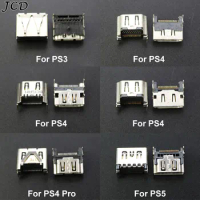 JCD 1Piece Replacement HDMI-compatible Port Display Socket Jack Interface Connector for PS5 PS4 Slim Pro PS3 Console
