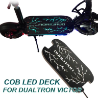 For Dualtron Victor Scooter Customized 3D COB LED Acrylic Deck Cover Accessories Pedal Electric Skateboard Protective Cover