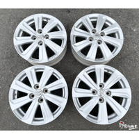 二手/中古鋁圈 TOYOTA 豐田 YARIS 15吋 4孔100 原廠 銀 VIOS TERCEL ALTIS 專用
