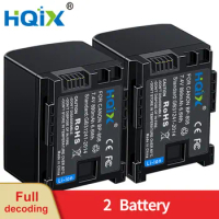 HQIX for Canon LEGRIA HF HG20 HG21 XA10 M300 M40 M41 M31 M32 S200 S100 S30 S20 S21 FS10 G10 Camera BP-808 Battery Charger