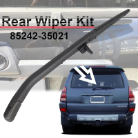 Bộ lưỡi gạt kính chắn gió sau và cánh gạt (12 inch), bộ cửa hông cho Toyota 4Runner/4 Runner năm 200