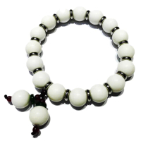 【十方佛教文物】富貴+硨磲手珠10mm(平安吉祥)