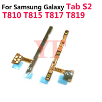 10pcs For Samsung Galaxy Tab S2 9.7"T810 T815 T817 T819 S2 8.0 T710 T715 Power On Off Volume Switch Side Button Key Flex Cable