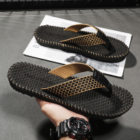 Men's Flip-Flops Summer Slippers Outdoor Non-Slip Beach Shoes Casual Sandals Flip-Flops Men's Cross-Border Wholesale