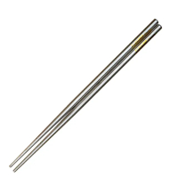 【BEST Ti】純鈦霧面八方筷 一雙(贈餐具袋)