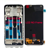 Original AMOLED For OPPO Find X5 Lite Find X5 X5 Pro LCD Frame Display Screen Touch Panel Digitizer For Oppo Reno7 SE 5G