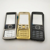New Full Complete Mobile Phone Housing Battery Cover For Nokia 6300 Door Frame With English Keyboard