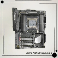 LGA2066 DDR4 256GB ATX Support Core X-Series Processors Motherboard For Gigabyte X299 AORUS Gaming 9