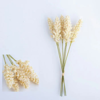 6pcs Gift Home Decor Arrangement For Wedding Wheat Grass DIY Artificial Flower Home Decoration