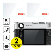 2x Tempered Glass Screen Protector for Leica Q2 Q SL CL S C M M-P M10 M10-P M-E M9 M9-P M8 X Vario D-Lux 7 D-LUX6/5/3 X1 X2 X-E