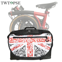 TWTOPSE 14in Laptop S Bag For Brompton Folding Bike Bicycle 3SIXTY 15L Classic Upgraded Version Bags With Cycling Rain Cover