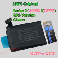 100% Tested New Original A1847 A1875 Battery For Apple watch Series 3 GPS Version 42mm 342mAh A1859 38mm 262mAh A1858 + Tools