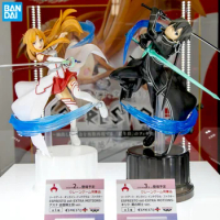 Sale0a "Sword Art Online" Original Banpresto Espresto Est Collection Figure - Asuna Knights Of The Blood Kirito Black Swordsman