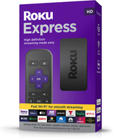 [3美國直購] Roku Express (3960R) HD Streaming Device 含 HDMI 線 + 遙控器