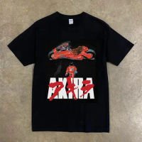 Akira 1988 Anime Movie Manga Cover T Shirt